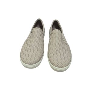 Ecco Soft 7 Slip On Shoes Leather Woven Pink Women Sneakers Size 9